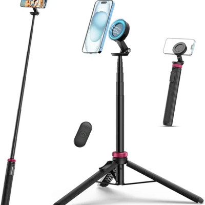 Ulanzi MT-84 - Tripod Đa Năng Cho Điện Thoại Có MagSafe, Bluetooth Remote, Xoay 360 Độ Cho Điện Thoại - Hàng chính hãng