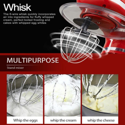 Máy trộn bột và đánh trứng phiên bản cao cấp 5 lít BM785LB thương hiệu BioloMix - HÀNG NHẬP KHẨU 