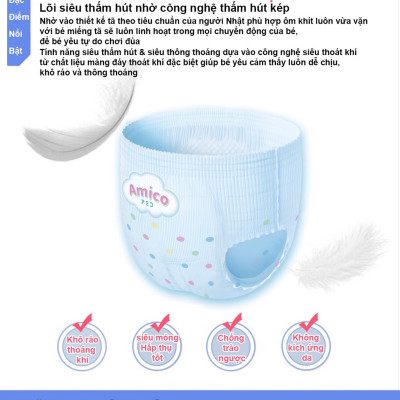 Tã dán Amico nội địa Nhật size L44+6