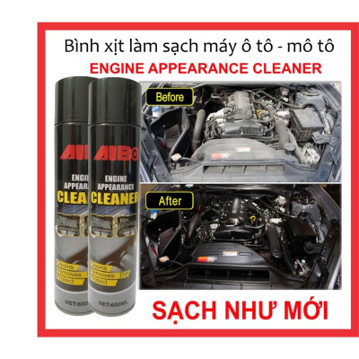 Chai Tẩy Rửa Khoang Máy Ô To AIBO Siêu Sạch - Đánh Bay Dầu Mỡ, Làm Sạch ĐộngCơ Như Mới , đèn ốp trần