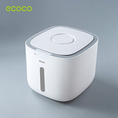 Thùng Đựng Gạo Cao Cấp 5kg & 10kg - Thùng Đựng Gạo Nắp Đậy Thông Minh, Thiết Kế Hiện Đại & Đẹp Mắt, Chất Liệu ABS &PP An Toàn Chống Nước, Chống Ẩm Mốc, Mối Mọt - Hàng Nhập Khẩu