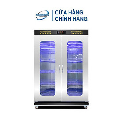 [CỬA HÀNG CHÍNH HÃNG] Tủ Sấy Bát Cánh Kính 1200L 2 Lớp Quạt Gió