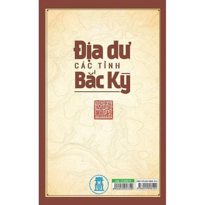 Sách - Địa Dư Các Tỉnh Bắc Kỳ - VIETNAMBOOK
