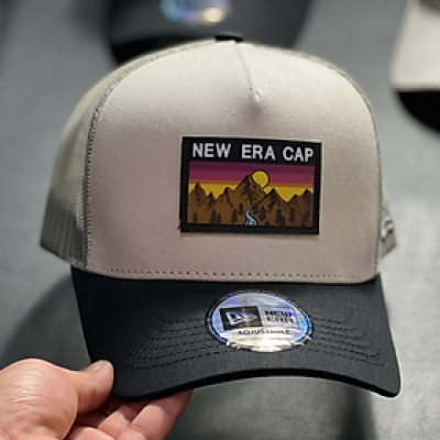 Nón kết, mũ lưỡi trai Mountains vải kaki phối lưới form chuẩn thời trang cao cấp cực ngầu