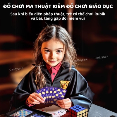 Đồ chơi ảo thuật 36 trò cho bé Mideer Conundrum Cube Magic