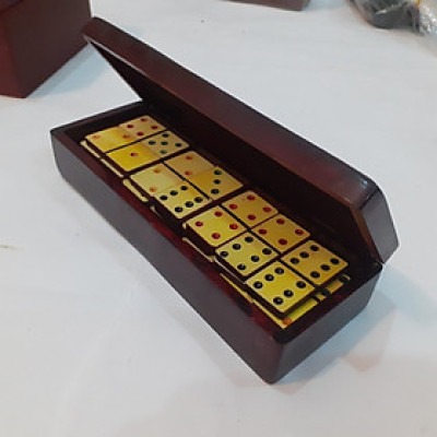  Domino cờ 100 quốc gia bằng gỗ đẹp- Hộp đựng quân mẫu ngẫu nhiên