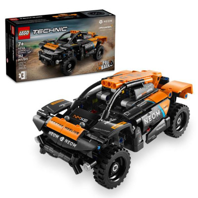 Đồ Chơi Lắp Ráp Xe Đua Địa Hình Neom McLaren Extreme E - NEOM McLaren Extreme E Race Car - Lego Technic 42166 (252 Mảnh Ghép)