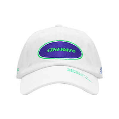 Nón Lưỡi Trai 5THEWAY Trắng aka 5THEWAY /oval/ Unstructure Washed Dad Cap in WHITE