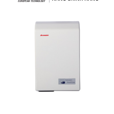 Máy Sấy Tay Khô Cảm Ứng Treo Tường ATMOR JXG-125 (HÀNG CHÍNH HÃNG)