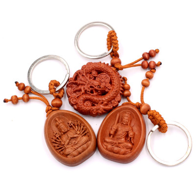 Combo 3 móc khóa phật Thiên Thủ Thiên Nhãn - Bất Động Minh Vương - Rồng 3 Chiều - bình an, may mắn