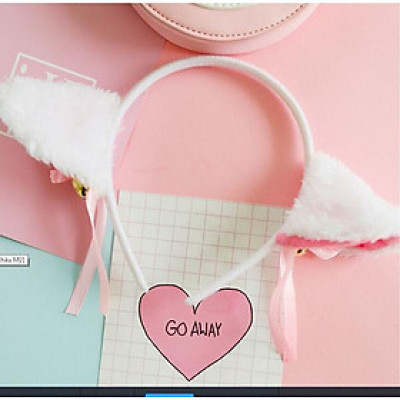 Bờm tai mèo kiểu dáng dễ thương - Màu trắng