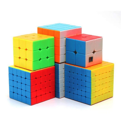 Rubik biến thể QiYi 2x2, 3x3, 4x4, 5x5,  Windmill stickerless hiệu QiYi