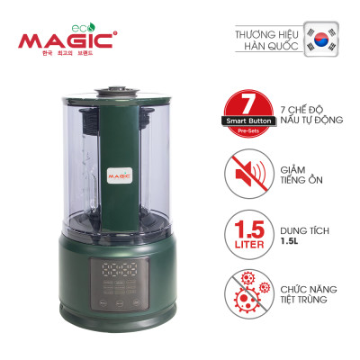 Máy Làm Sữa Hạt Đa Năng Giảm Tiếng Ồn Magic Eco AC -141 (1.5 Lít) - Hàng chính hãng