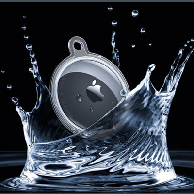 Ốp Case Vỏ Bảo Vệ Silicon TPU trong suốt GOR cho Apple AirTag (Bộ 2 Cái) - Hàng Nhập Khẩu