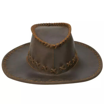 Mũ phớt cao bồi - Mũ cao bồi - Mũ golf thủ - Chất liệu da thô nguyên miếng cao cấp nhãn hiệu Macsim