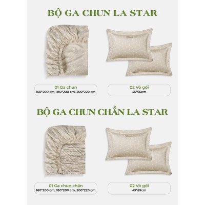 Bộ ga gối EVERON Micro Modal họa tiết cách điệu LASTAR OL2306 nhiều kích thước