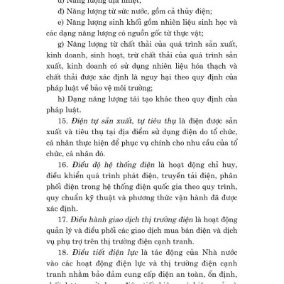 Luật Điện lực năm 2024