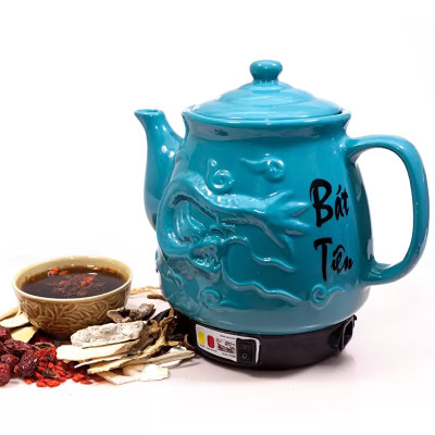 Siêu sắc thuốc Trường Thọ Bát Tiên Rồng Vàng BA-2086 - Hàng Chính Hãng