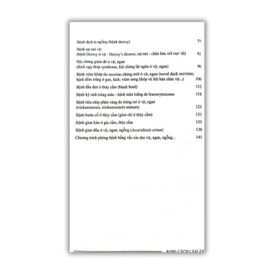 Sách - Cách Phòng Trị Hiệu Quả Các Bệnh Ở Thủy Cầm Việt Nam - NXB Nông Nghiệp