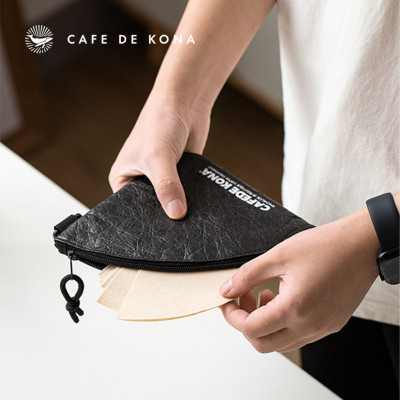Túi da đựng giấy lọc cà phê CAFE DE KONA