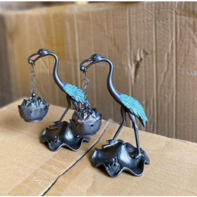 Hồng Hạc Đốt Trầm Hương, và hộp trầm Dùng Để decor Trang Trí