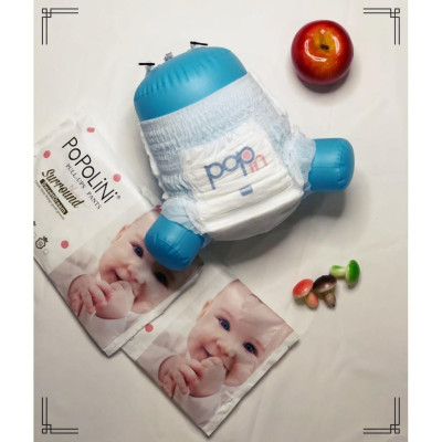  Combo 6 bịch tã quần POPOLINI size XXL 40 miếng dành cho bé 