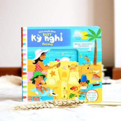 Sách - Sách Chuyển Động - Busy - Holiday - Kỳ Nghỉ