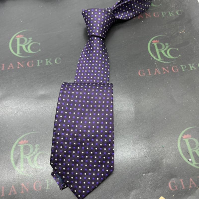 Cà vạt nam trung niên 8cm màu tím Giangpkc Tp HCM
