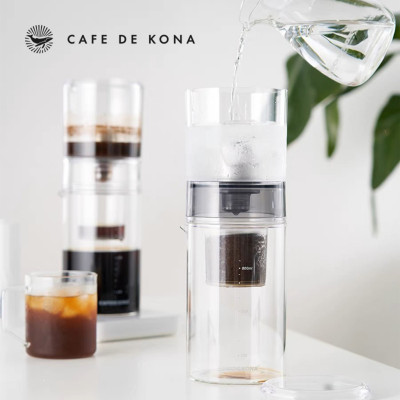 Bộ pha cà phê đá lạnh Cold Drip hình trụ 800ml CAFE DE KONA