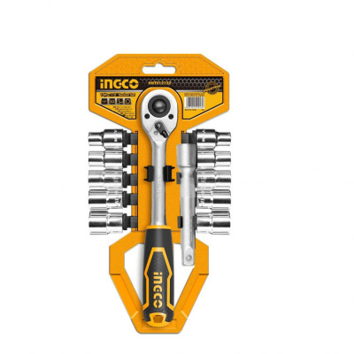 Bộ 12 cái đầu tuýp (1/2 inch) Ingco HKTS12122