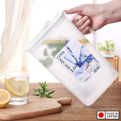 Combo 02 bình nước Cool Square 2.0L & Cool Pot 2.9L - Hàng nội địa Nhật Bản #MADE IN JAPAN