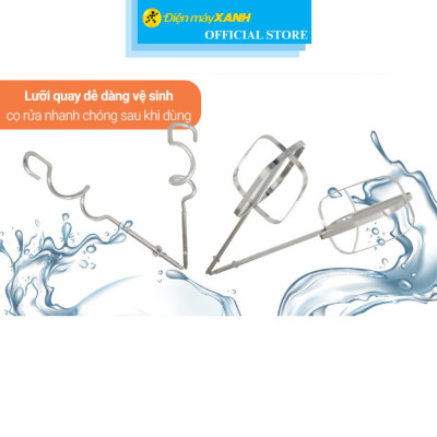 Máy đánh trứng Philips HR3705/20 - Hàng Chính Hãng