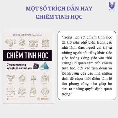 Sách - Chiêm Tinh Học - Ứng Dụng Trong Sự Nghiệp Và Tình Yêu - Bizbooks