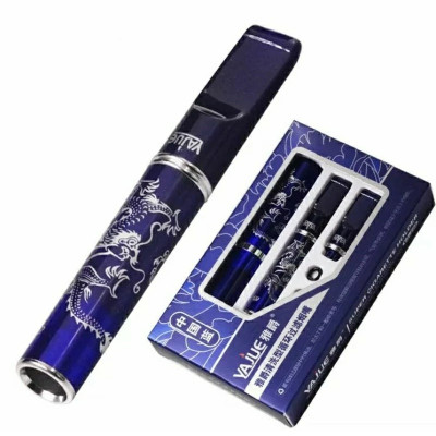 Bộ Lọc Thuốc Cao Cấp Khắc Hình Hoa Văn Rồng Xanh Cho Người Chơi Hệ Phong Thuỷ FULLSIZE-FULLBOX