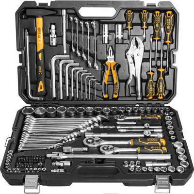 BỘ 142 MÓN CÔNG CỤ KẾT HỢP INGCO HKTHP21421 - HÀNG CHÍNH HÃNG