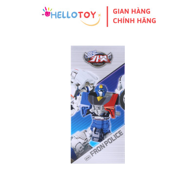 Đồ Chơi Mô Hình Lắp Ráp Xe Hơi Biến Hình HELLO CARBOT Mini Fron Police