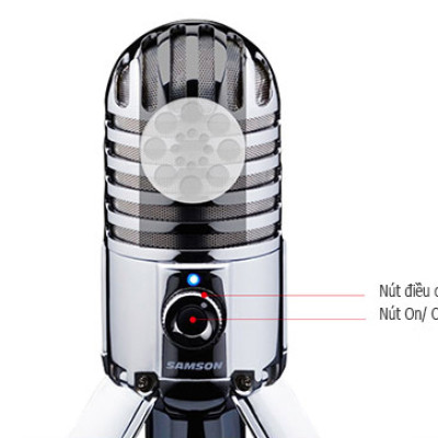 Micro Thu Âm USB - Samson Meteor Mic - Hàng chính hãng 