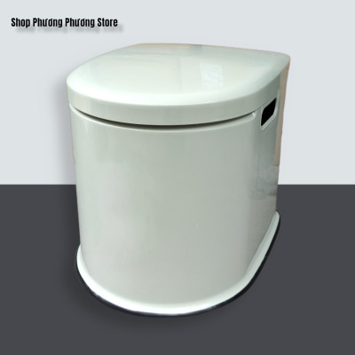 Bô vệ sinh cho người già di động vô cùng chắc chắn