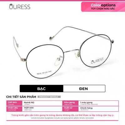 GỌNG KÍNH 9630 HỢP KIM SIÊU NHẸ HỢP THỜI TRANG –  OURESS