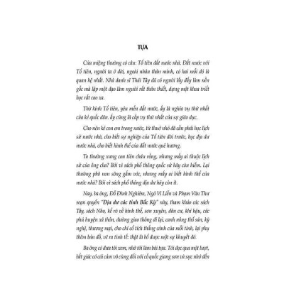 Sách - Địa Dư Các Tỉnh Bắc Kỳ - VIETNAMBOOK