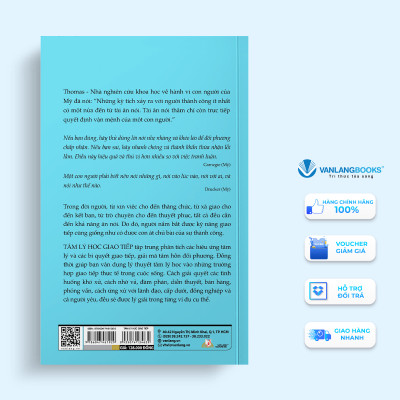 Tâm Lý Học Giao Tiếp (Tái Bản) - Vanlangbooks