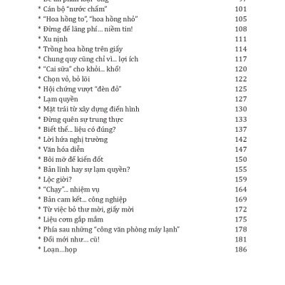 Phòng, Chống "Tự Chuyển Biến", "Tự Chuyển Hóa" (Chính Luận & Tiểu Phẩm)