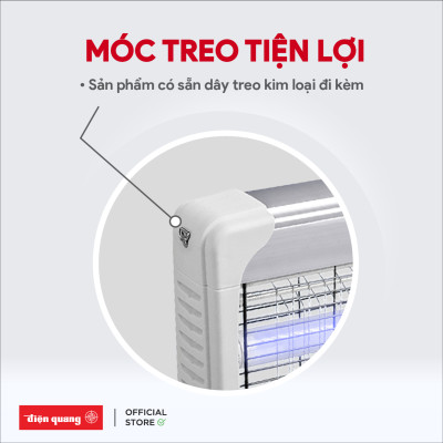 Đèn Bắt Muỗi Điện Quang ĐQ EML05L (483 x 65 x 245 mm)