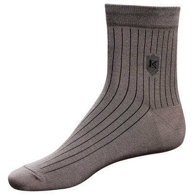 Bộ 5 Đôi Vớ Nam Modal Công Sở Sọc Đen Donakein 7MM5D5M02