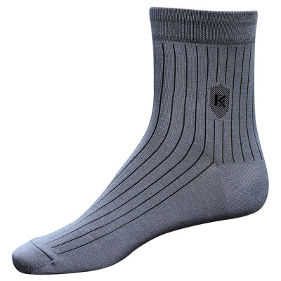 Bộ 5 Đôi Vớ Nam Modal Công Sở Sọc Đen Donakein 7MM5D5M02