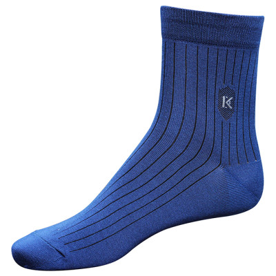 Bộ 5 Đôi Vớ Nam Modal Công Sở Sọc Đen Donakein 7MM5D5M02