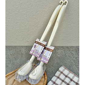 Chổi cọ toilet cán dài, đầu cong Seiwa Pro 40cm - Hàng Nội Địa Nhật Bản