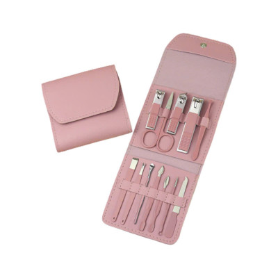 Bộ cắt móng tay cao cấp, bộ dụng cụ làm móng không gỉ tiện lợi, 4 màu lựa chọn.
