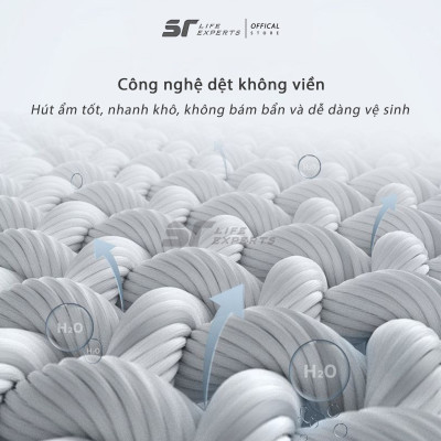 Gối Ngủ Túi Khí Kéo Dãn, Kê Đầu Massage Chườm Nóng Công Thái Học, Giảm Đau Mỏi Cổ Vai Gáy - Sairui