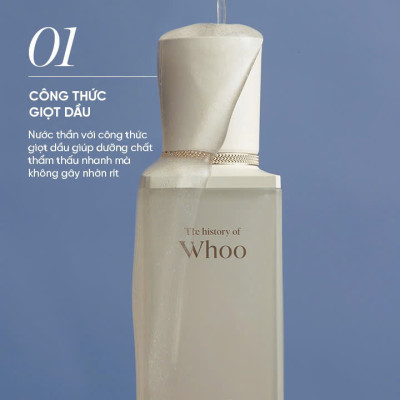 Nước Thần Phục Hồi Năng Lượng Làn Da Whoo Royal Regina Energy Drop Treatment Mini 20ml